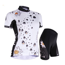 Conjunto de ropa deportiva para mujer, Conjunto de Jersey y pantalones de Gel para ciclismo, para verano, 2021 2024 - compra barato