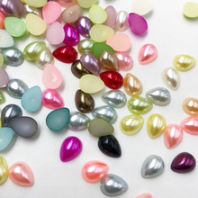 100 pcs 6mm Color Mix Coração Flatback Imitativa Pérola Scrapbooking Flor Beads Enfeite Jóias DIY Acessórios 2024 - compre barato