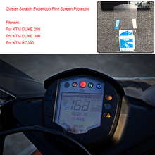MTCLUB-Protector de pantalla para motocicleta, película de protección contra rayaduras de panel y navegador GPS, para KTM DUKE 200, 390, DUKE RC390, nuevo 2024 - compra barato