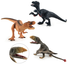 1 шт. Игрушечная модель динозавра Юрского периода мир птерозавра тираннозавра Велоцираптора фигурки животных Коллекция игрушек для детей # H 2024 - купить недорого