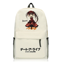 New Unisex Shoulder Bag Anime Date A Live Tokisaki Kurumi Cosplay Oxford School Students Bags Best Gifts Free Shipping 2024 - buy cheap