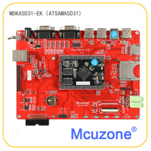 ATSAMA5D 3 1 MDKA5D31-EK development kit, 536MHz Cortex-A5 , 256MB DDR2, NAND, HS USB, ISI, Ethernet, UART 5'LCD A5D31 SAMA5D3 2024 - buy cheap