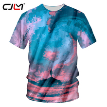 CJLM-camisetas geniales para hombre, Tops Harajuku 3d con estampado divertido de Cachemira tubular, trajes de Hip Hop, camisetas Unisex de cuello redondo 2024 - compra barato