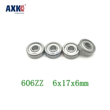 Rolamento de esferas em miniatura com proteção axk 606, 2z, 606z, 20 peças, 606zz, 6x17x6mm, 6x17x6mm, abec5 2024 - compre barato