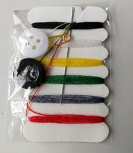 Conjunto mini de ferramentas de costura portátil, conjunto de botões e agulhas para costura, uso em viagem e hotel 2024 - compre barato
