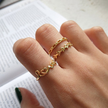 Винтажное Открытое кольцо в форме листа из стерлингового серебра S925 пробы Золотое кольцо для женщин 2024 - купить недорого