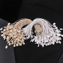100Pcs Square Wax Line Tag Rope Cords Hanging Tablet For Garment Bag Tags Cards, DIY Clothing Accessories 2024 - buy cheap
