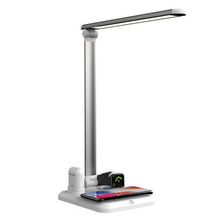 LED smart phone wireless charging desk lamp Creative folding four-in-one Applicable Apple mobile phone watch headset table lamp 2024 - buy cheap