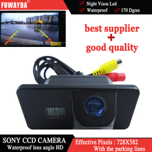 FUWAYDA FOR SONY CCD HD Car Rear View Reverse Backup CAMERA for BMW E81/E87/E90/E91/E92/E60/E61/E62/E63/E64/E70/ E71 waterproof 2024 - buy cheap