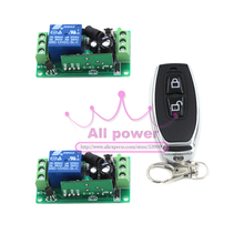 DC12V 10A Interruptor De Alimentação Inteligente 12 V 1ch código de aprendizagem RF Wireless Switch Controle Remoto com controle remoto à prova d' água