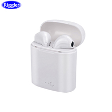 Riggler-auriculares inalámbricos I7S TWS con Bluetooth, cascos portátiles con estuche de carga, micrófono estéreo para deportes al aire libre 2024 - compra barato