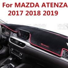 Dashboard Cover Mat Pad Sun Shade Avoid Light Dash Board Carpet Protector Interior Accessories For MAZDA ATENZA 2017 2018 2019 2024 - buy cheap