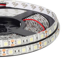 5M LED Strip Light 5050 ,60LEDs/m,DC 12V LED Strip 5050 RGB ,RGBW ,RGBWW Single color Cabinet Light LED Flexible Strip 2024 - buy cheap