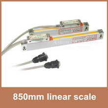 Frete Grátis escala linear de Alta Precisão 0.005mm/0.0002 "5 V TTL escala óptica 850mm para balança digital linear máquina CNC 2024 - compre barato