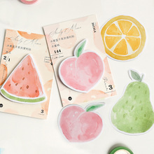 Kawaii Cute Lemon Peach Sticker Bookmark Marker Memo Pad Flags Sticky Note Stationery School Office Supplies Papeleria sl1368 2024 - buy cheap