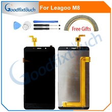 Black/Gold For Leagoo M8 LCD Display+Touch Screen Digitizer Repair Parts for Leagoo M8 Pro LCD Screen Glass Panel Sensor+Tools 2024 - buy cheap