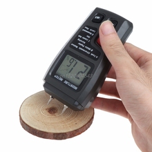 Medidor de umidade de madeira digital, testador de madeira úmida, higrômetro, 2 pinos, ferramentas de teste, r06, whoshipping 2024 - compre barato