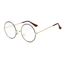 Винтажные круглые очки в металлической а-ля Джон Леннон, Джобса оправы для очков очки ретро модные очки с полной оправой Rx в состоянии 2024 - купить недорого