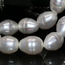 Natural white shell pearl 18*22mm approx teardrop waterdrop shape women party gifts loose beads jewelry making 15inch B2268 2024 - buy cheap