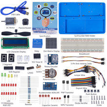 SunFounder-Kit de iniciación electrónico, V3.0, con libro Tutorial para Arduino UNO R3 Mega 2560 (placa de Control no incluida) 2024 - compra barato