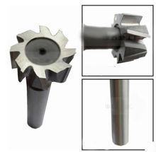 Free Shipping New 32mm x 8mm Cutting Tool 16mm Straight Shank 8 Flutes HSS T Slot End Mill 2024 - buy cheap