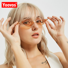 Yoovos-Gafas De Sol clásicas estilo ojo De gato para mujer, anteojos De Sol femeninos De Metal, estilo Vintage, con espejo De compras, UV400, 2021 2024 - compra barato