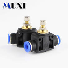 1pc Pneumatic Pipe Joint Throttle Valve Sa4 Sa6 Sa8 Sa10 Sa12 Air Flow Speed Control Pneumatic Parts 2024 - buy cheap