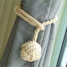 Cuerda de algodón para tejido a mano de una sola bola, accesorios para cortinas, 2 unidades 2024 - compra barato