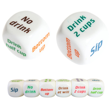 1pc Drinking Wine Mora English Dice Games Gambling Adult Sex Game Lovers Bar Party Pub Drink Decider Fun Toy 2024 - buy cheap