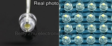 100 unids/lote blanco 5mm sombrero de paja LED perlas de la lámpara LED super brillante diodos emisores de luz (LED) 2024 - compra barato