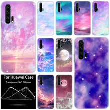 Funda de silicona kawaii sky space para móvil, carcasa bonita para Huawei Honor 20 8A 7A Pro 10 9 8 Lite View 20 7S 8S 8X 7X 6X 8C 20i 10i Play 2024 - compra barato