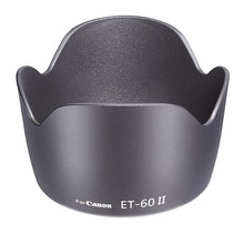 Lens Hood for Canon EF 75-300mm f/4.0-5.6 USM, II, II USM, III, III USM Lenses, Canon EF-S 55-250mm F/4-5.6 IS Lens ET-60 II 2024 - buy cheap