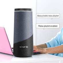 С Amazon Alexa умный голосовой Контрольный динамик Siroflo многокомнатный Bluetooth беспроводной широковещательный динамик AUX гарнитура громкой связи проигрыватель вызовов 2024 - купить недорого