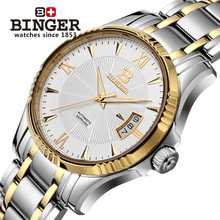 Switzerland BINGER Watch Men Luxury Brand Japan MIYOTA Automatic Mechanical Men Watches 100M Swimming Waterproof Clock B5011-5 2024 - buy cheap