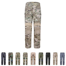 Боевые брюки Emerson G3, боевые брюки Emersongear CP, стильные брюки для боя, штурмовая Униформа BDU с наколенниками, военная одежда 2024 - купить недорого