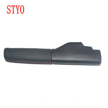 STYO-palanca de freno de mano de cuero genuino para coche, cubierta para Golf mk6 Jetta MK5 Scirocco 1KD 711 461 A 2024 - compra barato