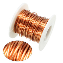 uxcell 0.8mm/1.0mm/1.1mm/1.2mm/1.5mm Dia Enameled Magnet Copper Wire Winding Coil 10m 20m Length Used for Transformers Inductors 2024 - buy cheap