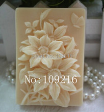 wholesale!!1pcs Six Petals Flower & Butterfly  (zx529) Silicone Handmade Soap Mold Crafts DIY Mould 2024 - buy cheap