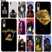 Mllse-capa protetora plástica 2bunz, melanina poppin, aba, proteção, moda, para huawei p30, p20, p10, p9, p9, lite 2017, p30, p20 pro, mini p smart plus, oferta 2024 - compre barato