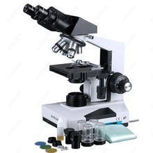 Медицинская лаборатория ветеринарный комбинированный Биологический микроскоп-амскоп принадлежности для медицинской лаборатории ветеринарный комбинированный Биологический микроскоп 40x-1600x 2024 - купить недорого