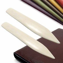1pc novas ferramentas de artesanato couro pasta osso para couro pontuação dobrável vincando papel casa artesanal acessórios YH-459482 2024 - compre barato