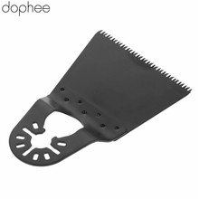 Dophee 40*65mm herramienta oscilante HCS e-cut Sierra Blade japonés-Perfil dientes para renovador herramientas eléctricas como Fein dremel corte de madera 2024 - compra barato
