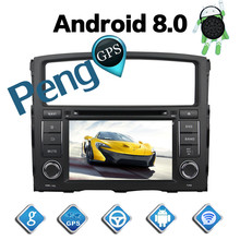 Radio con GPS para coche, reproductor con Android 8,0, 4G + 32G, ocho núcleos, 2 Din, estéreo, DVD, CD, para Mitsubishi PAJERO V97V93, 2006-2012 2024 - compra barato