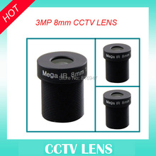 HD 8mm cctv lens fixed iris 1/2.5" F1.6 M12 mount, 3 mega pixel lens camera lens cctv, ricom ir lens 2024 - buy cheap