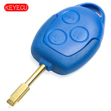 Keyecu GENUINE Remote Key FOB 3 Button 433MHz 4D63 Chip for Ford Transit WM VM 2006-2014 Transit 2024 - buy cheap