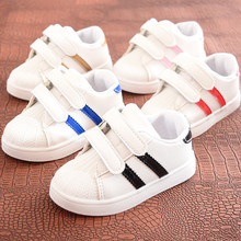 Spring Kids Casual Shoes Sneakers Boys Girls Sport Shoes Toddler Little Kids Big Kids Boys Cute Sneakers stripe Shoes 2024 - buy cheap