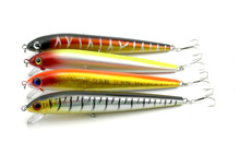 HENGJIA Fishing lures Minnow 17.6cm 27.2g 2#hooks Crank Hard baits,plastic big tackle plastic lure baits MI057 4pcs 2024 - buy cheap