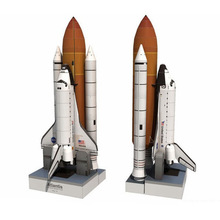 34cm 1:150 Space Shuttle Atlantis Paper Model Puzzle Manual Spaceflight Rocket DIY Paper Art Toy 2024 - buy cheap