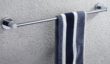 (60cm) única barra de toalha, toalheiro/suporte de aço inoxidável construção, acabamento cromado, acessórios do banheiro cb008g 2024 - compre barato