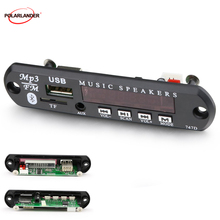 Car Kit FM Radio  12V USB 3.5 Mm AUX TF WMA  Audio Receiver MP3 Player Decoder MP3 Player Board Bluetooth 2024 - buy cheap